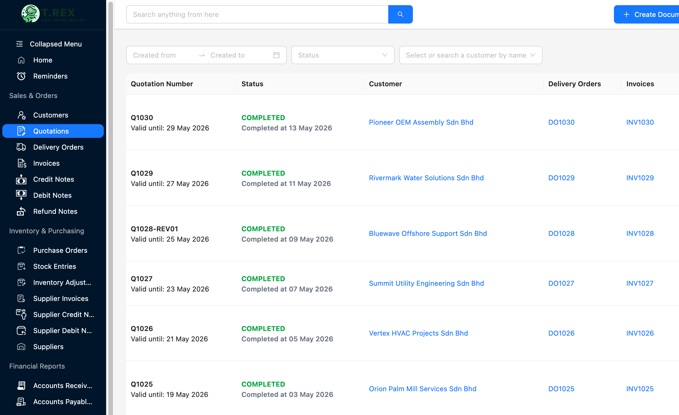 Manage your business in one powerful connected app