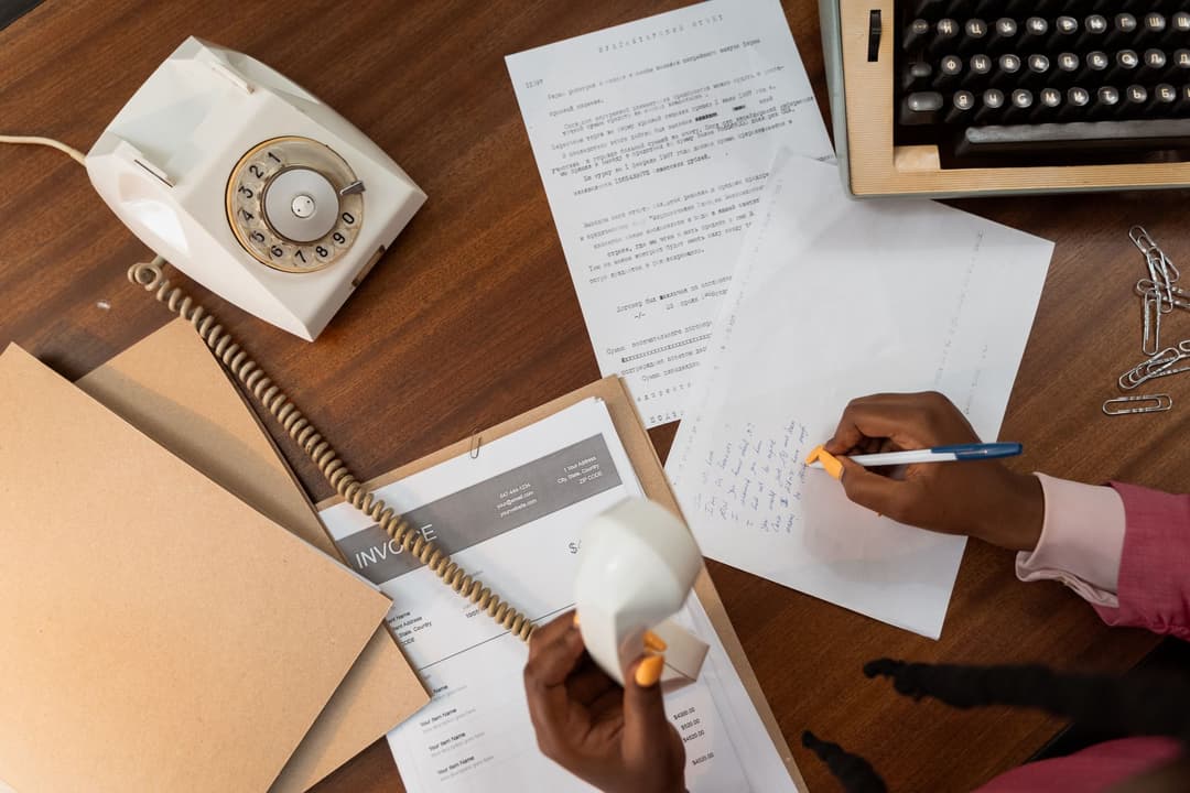Sales coordinator handling a customer question about an issued e-invoice-related document