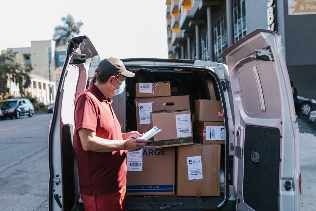 Warehouse supervisor preparing for an expected supplier delivery