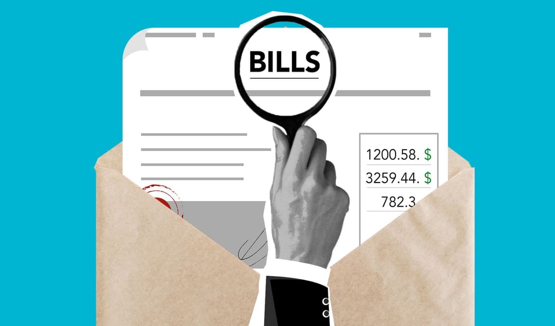 Accounts payable staff checking a supplier invoice against partial receiving records