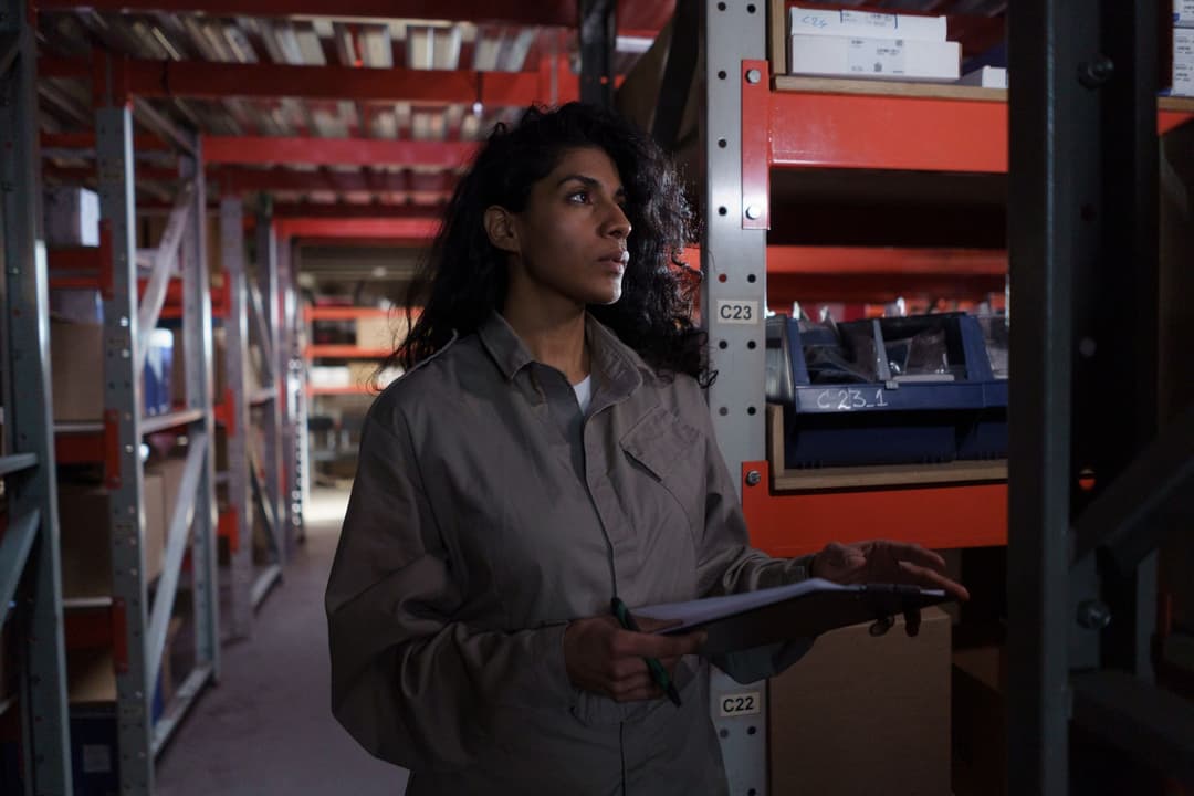 Sales and warehouse teams reviewing a confirmed order before picking